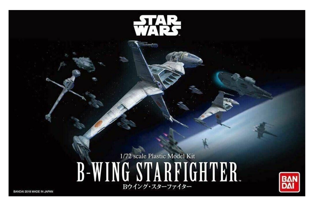 Сглобяем модел, Revell, Star Wars, B-Wing Fighter easy-click, 105 части