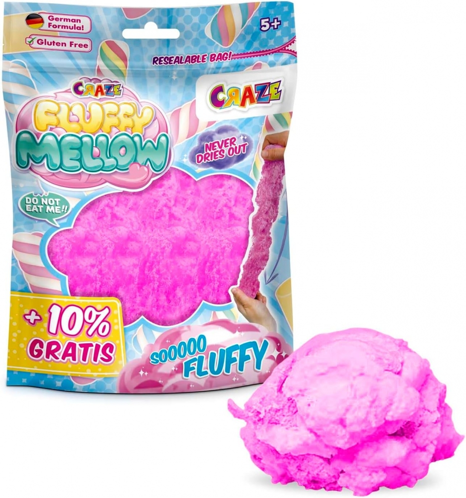 Цветен Fluffy Mellow, Craze, В пакетче 25г
