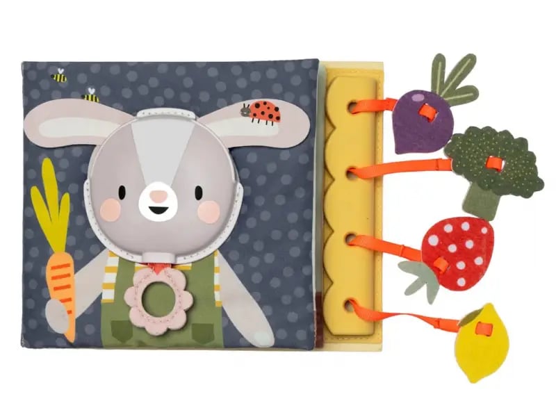 Бебешка мека книжка с активности, Taf Toys, Моята първа градина