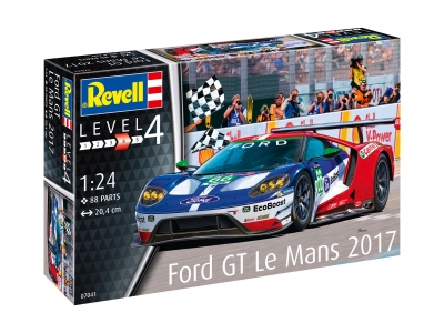 Сглобяем модел, Revell, Автомобил Ford GT Le Mans 2017, 88 части