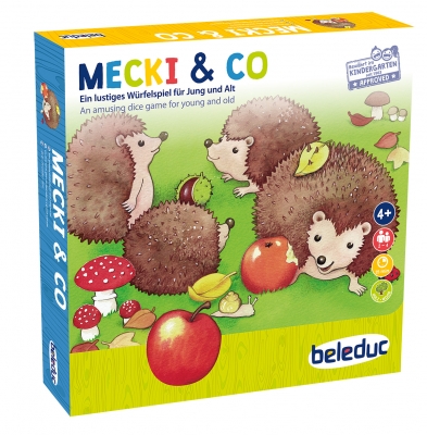 Дървена настолна игра, Beleduc, Таралежчета, 124 части