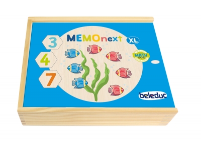 Дървена настолна игра, Beleduc, Игра за памет, Природа, 42 части