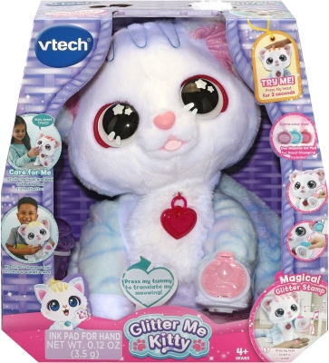 Интерактивна играчка, Vtech, Блестящо коте, 14 х 22.1 х 15 см