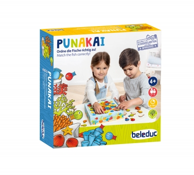 Настолна игра, Beleduc, Punakai, Цветни рибки, 45 части