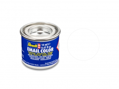 Емайлна боя, Revell, Email Color, Чисто бяло мат, 14 мл