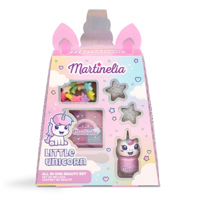 Козметичен комплект, Martinelia, Еднорог, Всичко в едно, 6 части