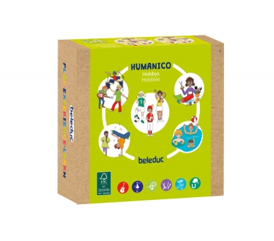 Дървена пъзел игра, Beleduc, Humanico, Хобита