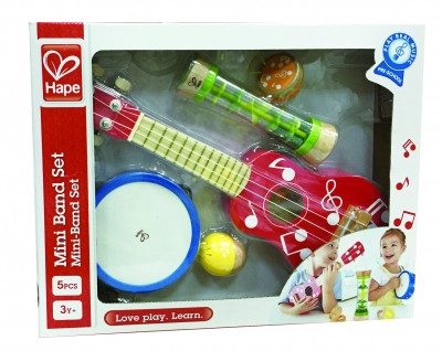 Мини музикален комплект, Hape, 5 части