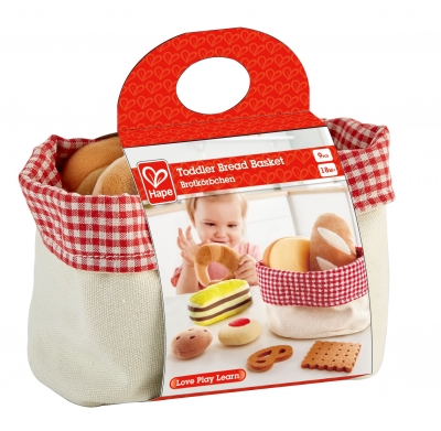 Игрален комплект, Hape, Кошница с хлебчета, 9 части