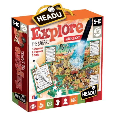 Образователна игра, Headu, Играй и опознай, Сафари